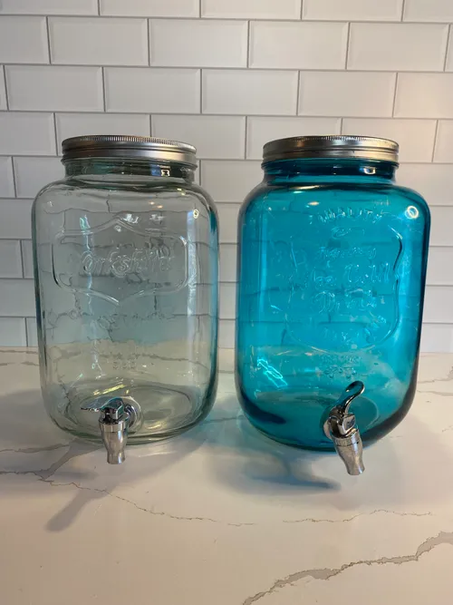 Set of 2 Mason Jar Dispensers