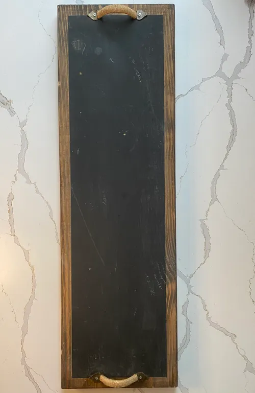 XLarge Wood Board with Chalkboard Insert