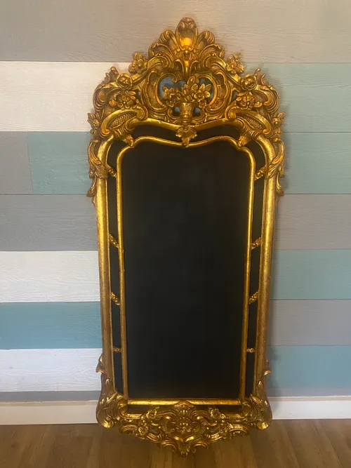 XL Fancy Gold Framed Chalkboard