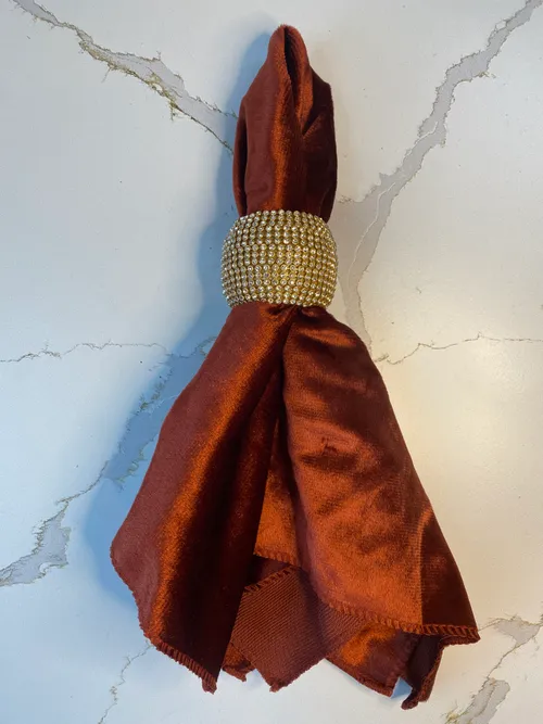 Gold Blingy Napkin Ring