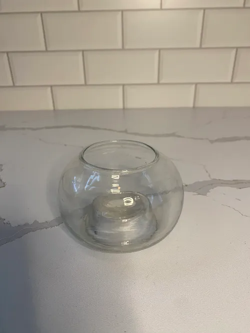 Small Round Dimpled Tealight Holder
