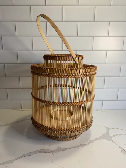 Medium Round Bamboo Lantern