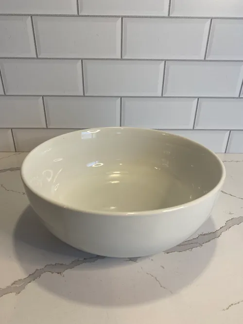 Medium White Bowl