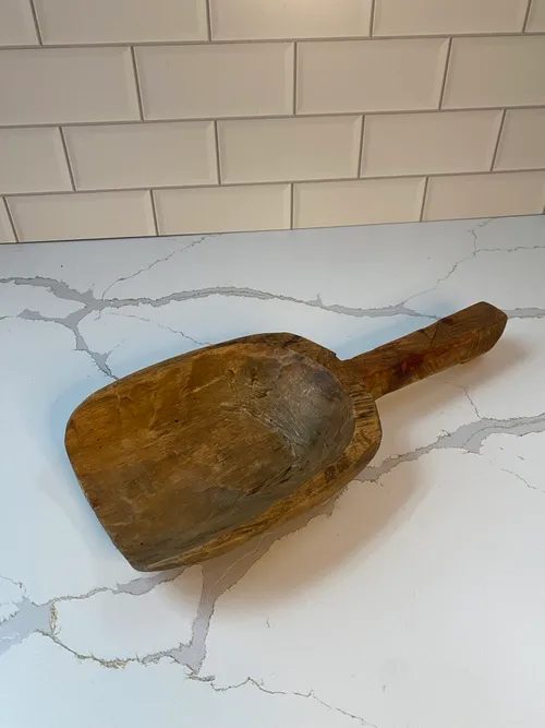 Medium Wood Scoop