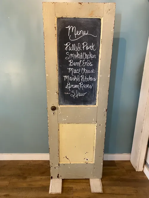 Freestanding Door Chalkboard Sign
