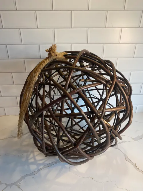 Large Hanging Twig Sphere