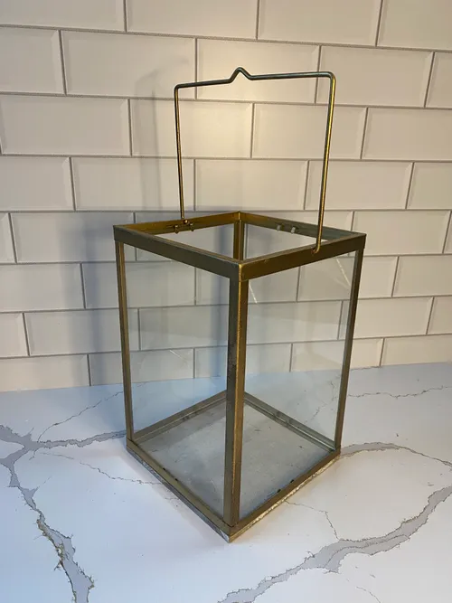 Brass Box Lantern