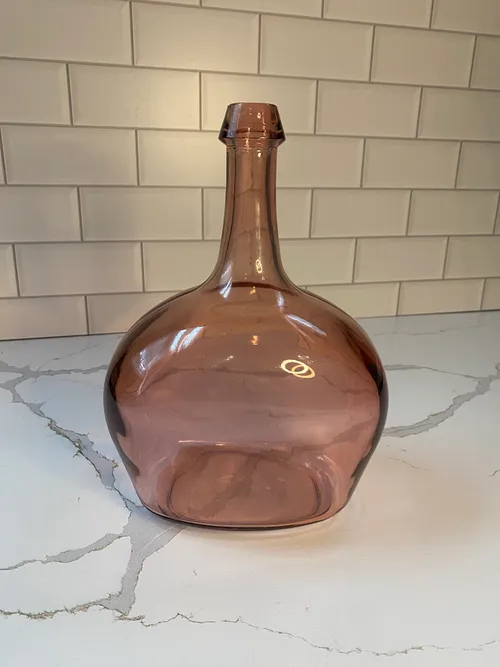 Medium Blush Bottle Vase