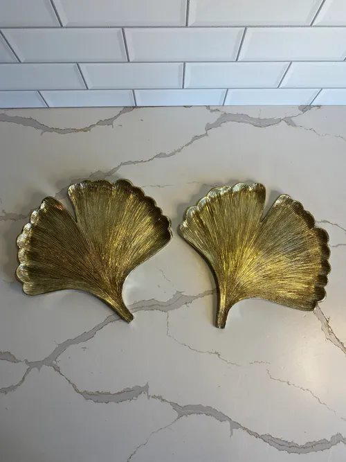 Gold Leaf Plate