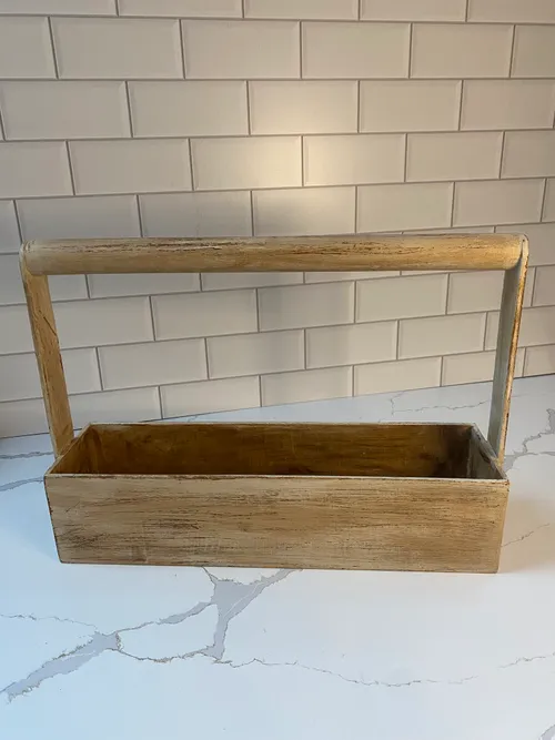 Long Wood Tote