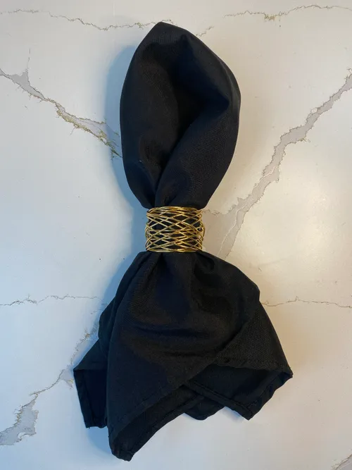 Gold Wire Napkin Ring