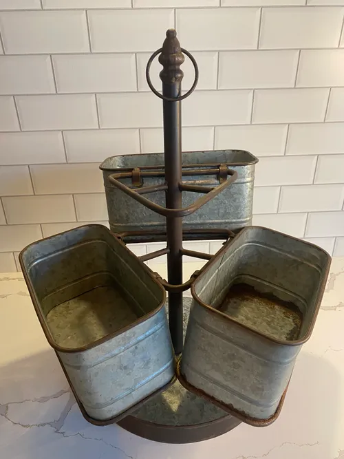 Large 3 Compartment Stand