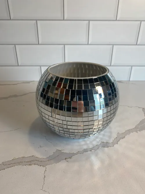 Disco Ball Vase