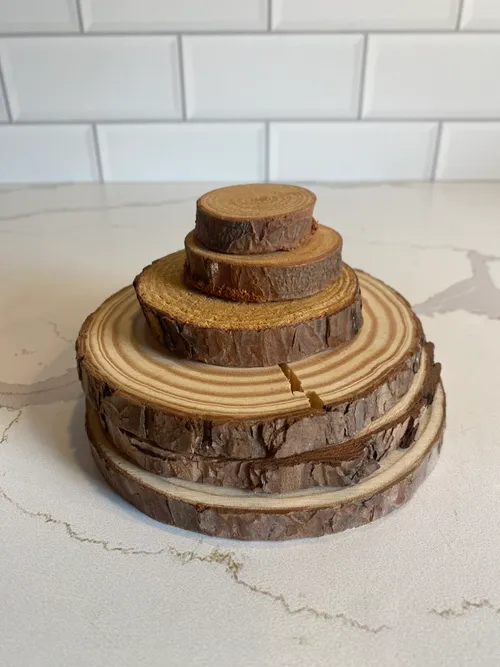 Assorted Wood Slice Pieces