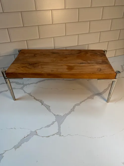Wood with Silver Riser