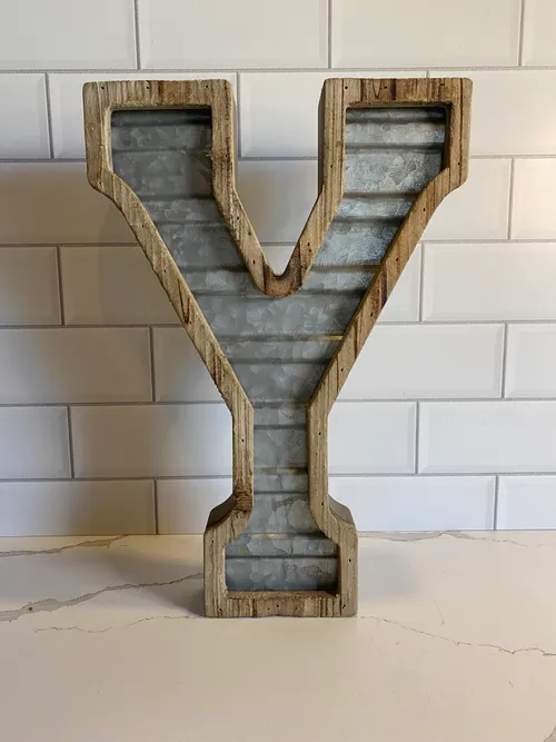 Wood and Galvanized 