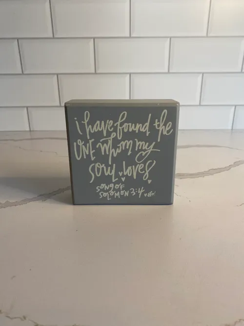 Grey Wood Sign 
