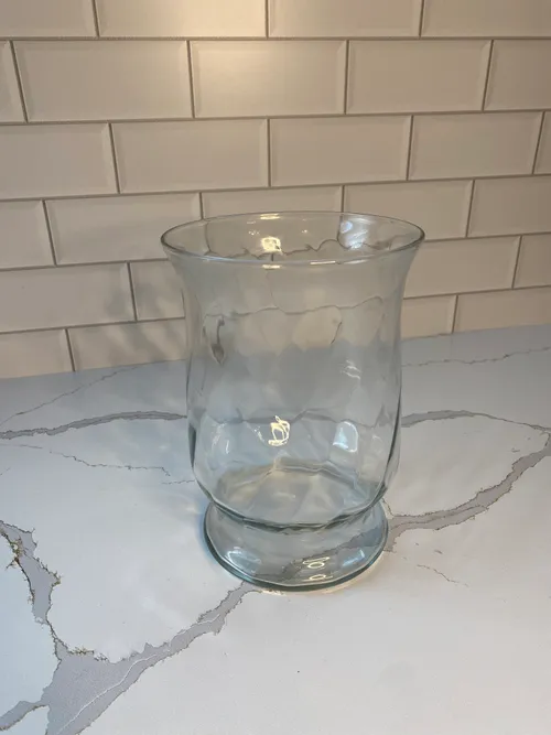Wavy Glass Cylinder