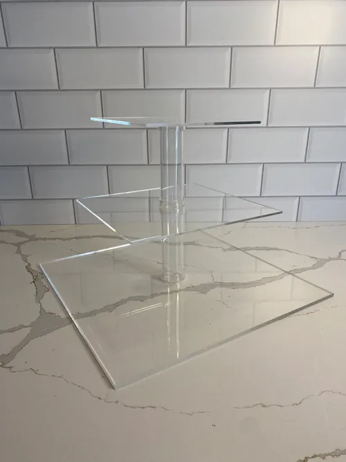 Acrylic 3-tiered Stand