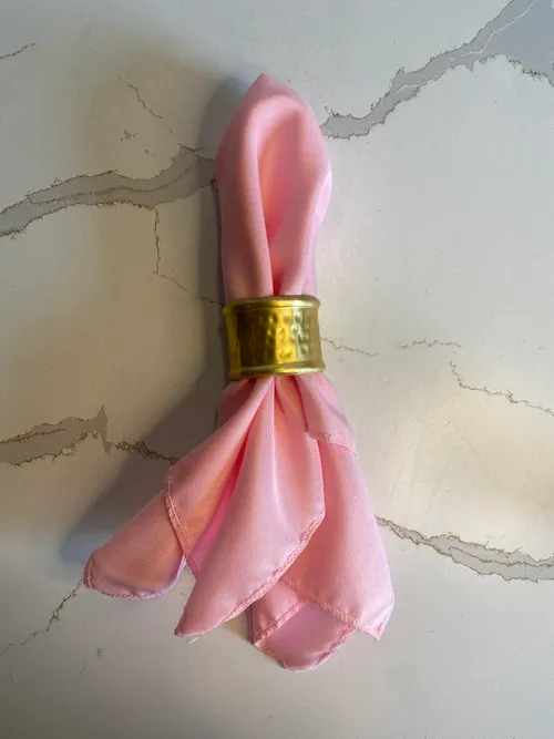 Pink Poly Napkin