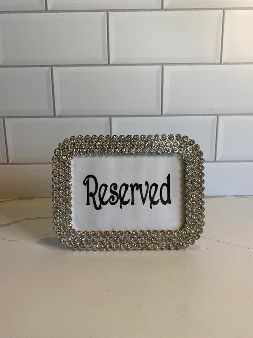 Silver Bling Framed 