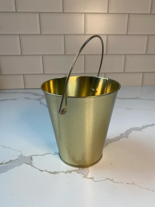 Small Gold Bucket