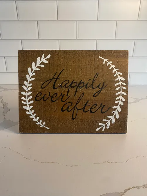 Wood Sign 