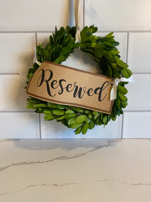 Small Boxwood Wreath 