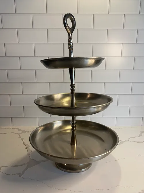 3-tiered Silver Stand