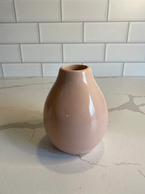 Modern Blush Bud Vase