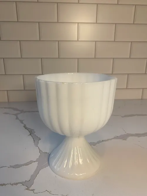 Small Milk Glass Compote