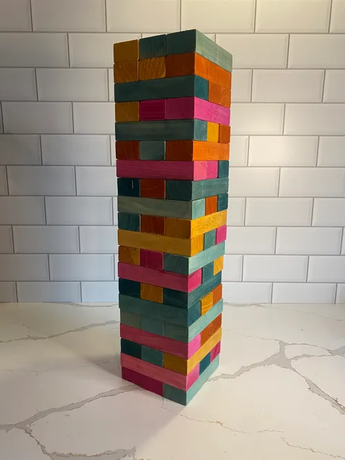Bright Jenga Set