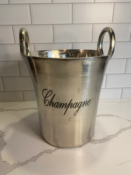 Large Silver Champagne Bucket