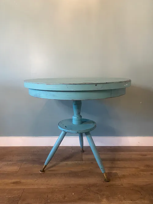 Modern Teal Side Table