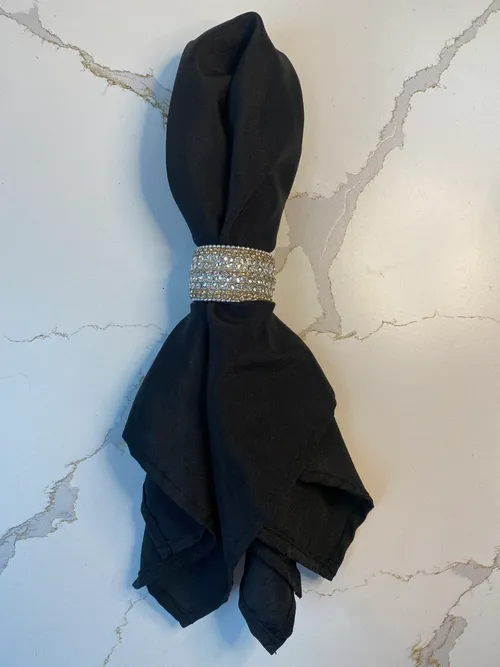 Gold Jeweled Napkin Ring