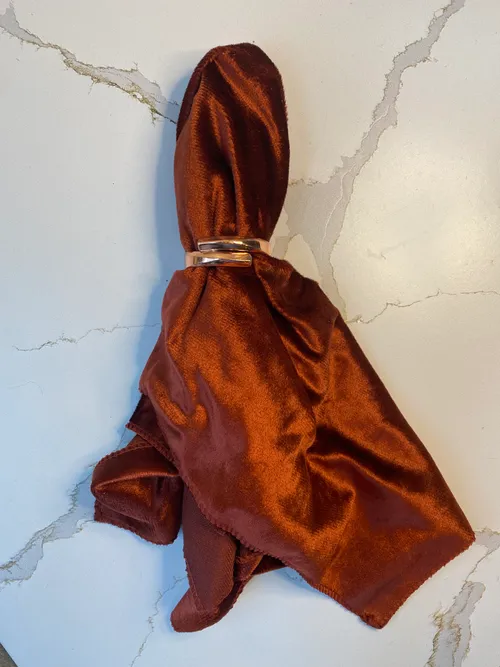 Thin Rose Gold Napkin Ring