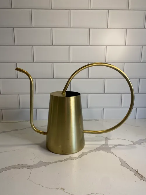 Modern Gold Watering Can