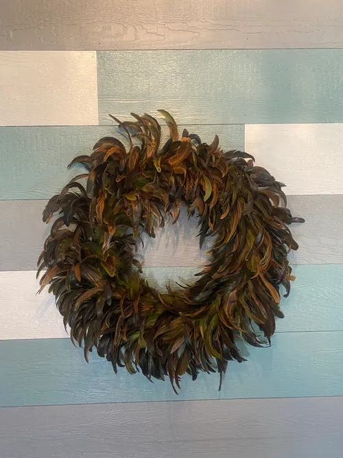 Large Feather Wreath