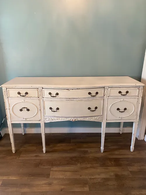 White Painted Buffet