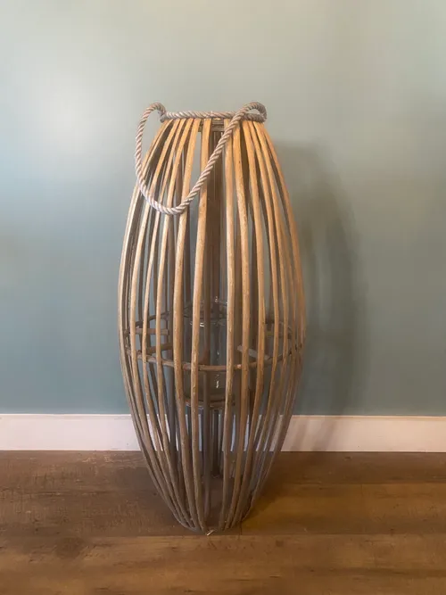 Large Curvy Boho Lantern