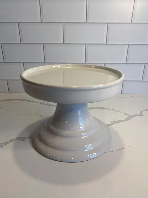 White Ceramic Riser