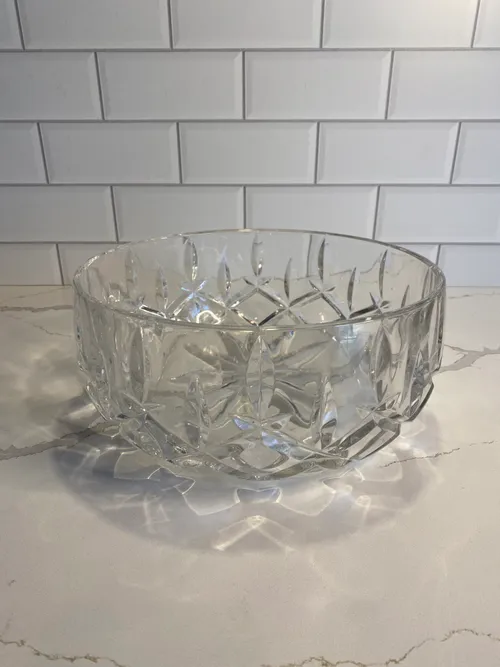 Low Cut Glass Bowl