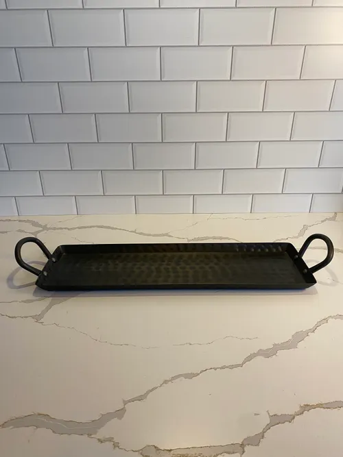 Small Black Metal Tray