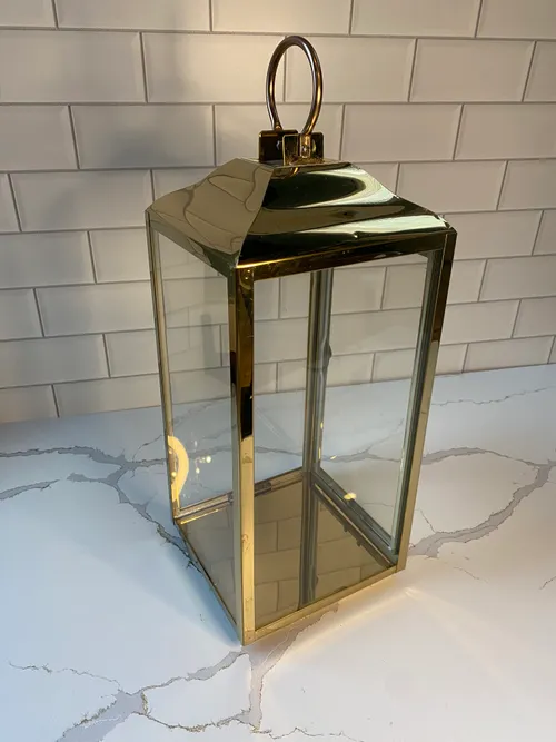 Medium Brass Lantern