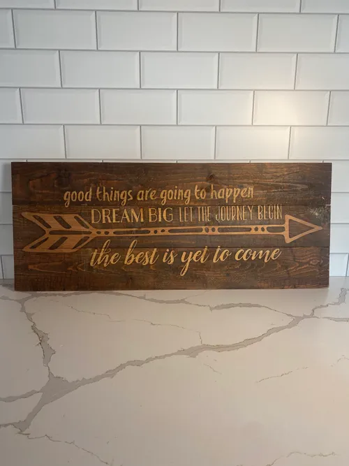 Wood Sign 
