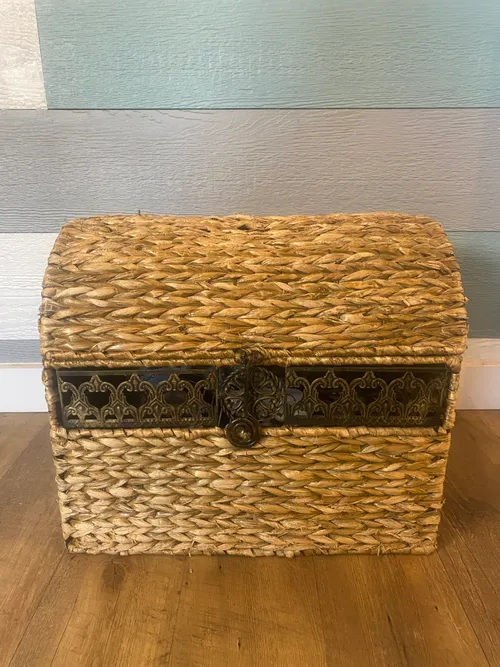 Large Wicker Trunk