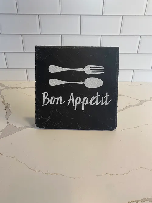 Slate Bon Appetitte Sign