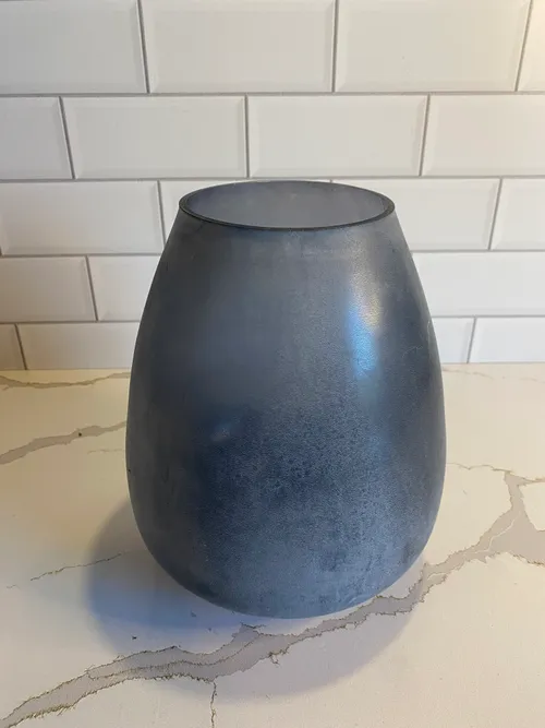 Blue Celestial Vase/Candleholder