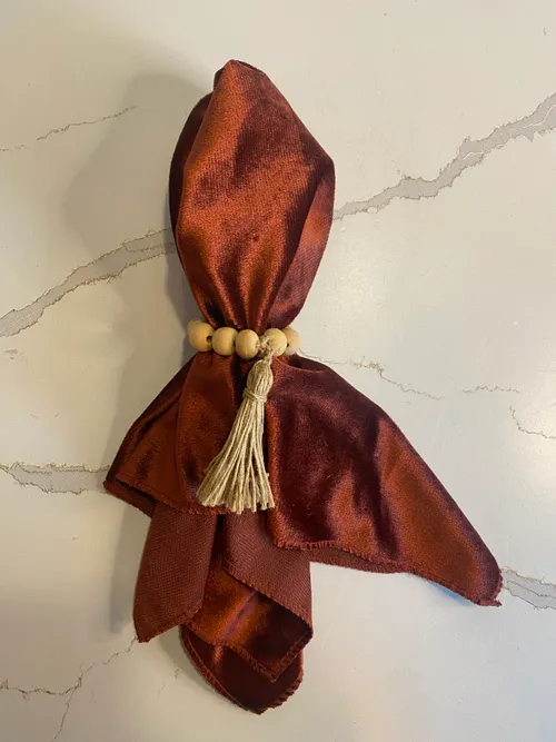 Small Beaded Napkin Ring