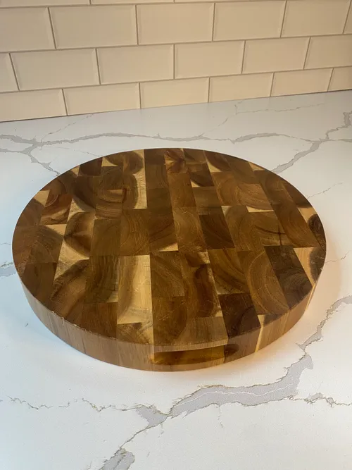 Round Wood Board